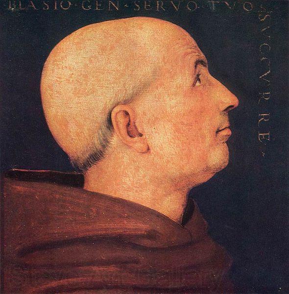 Pietro Perugino Don Biagio Milanesi Spain oil painting art